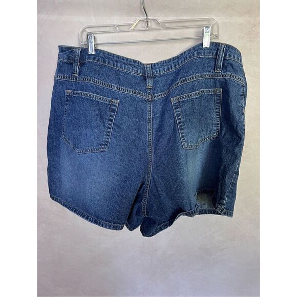 Vintage Plus Size Jean Shorts - Picture 3 of 4